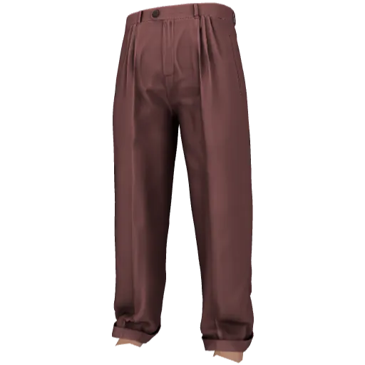 Бордовые строгие штаны