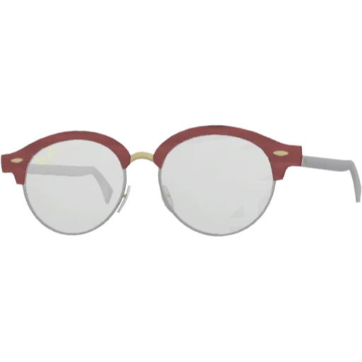 Бордовые очки Ray-Pan Clubmaster