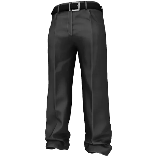 Серые штаны с ремнем