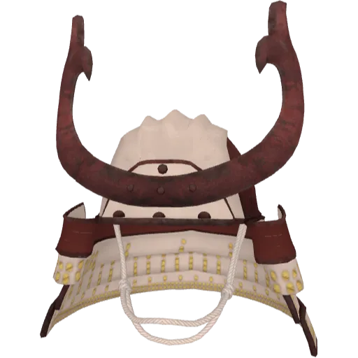 Белый кабуто Самурая