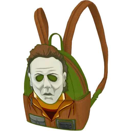 Оранжевый с зеленым рюкзак Michael Myers (Luminoforo)