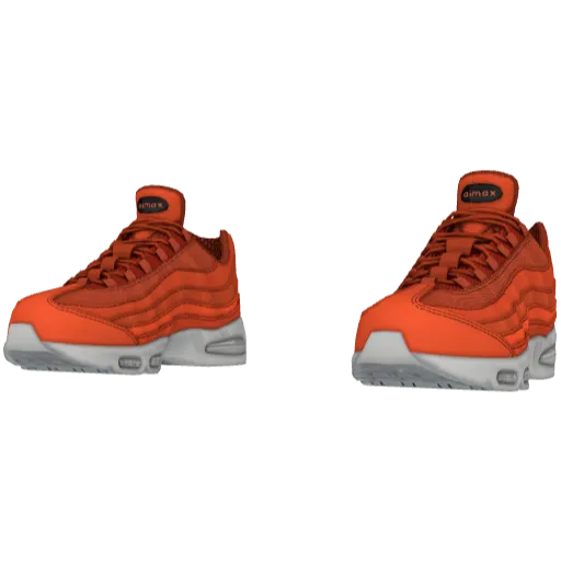 Оранжевые кроссовки Nice Flow Max 95
