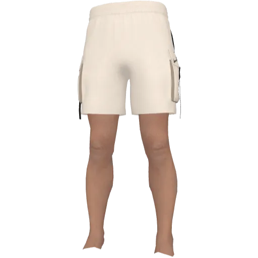 Белые шорты с ремнем Nice