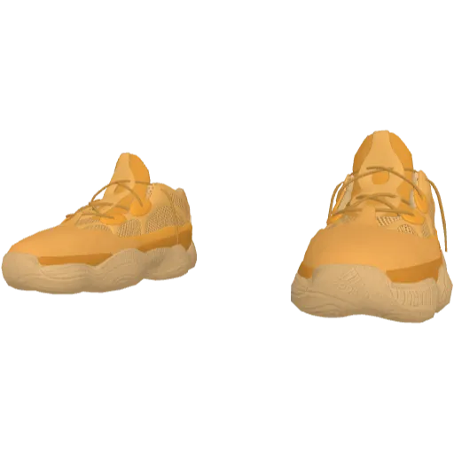 Желтые кроссовки Abibas 900