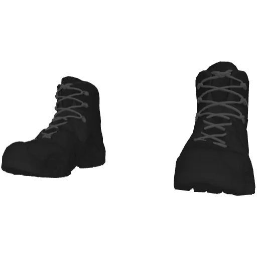 Черные тактические ботинки