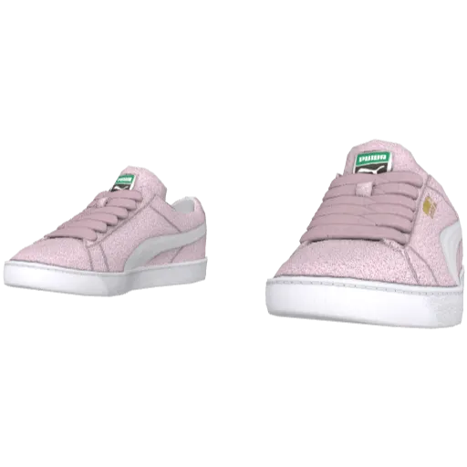 Розовые кеды PUWA