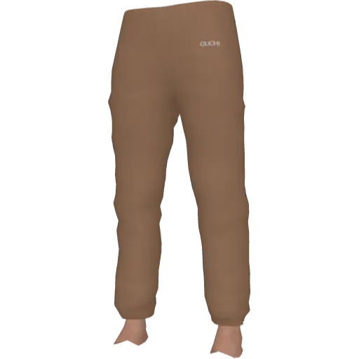 Коричневые cпортивные штаны Guchi