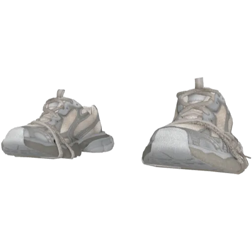 Бежевые кроссовки Balemciaga (Luminoforo)