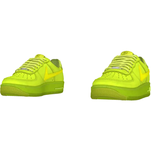 Лаймовые кроссовки Nice Flow Force 1 