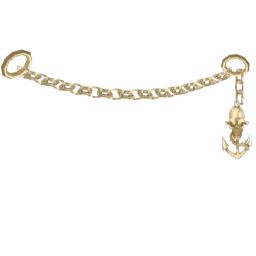 Платиновый якорь со скелетом