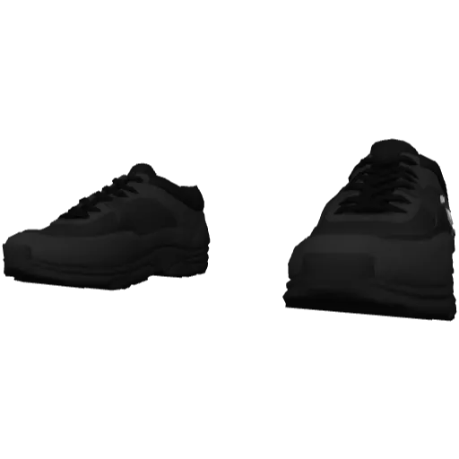 Черные классические кроссовки