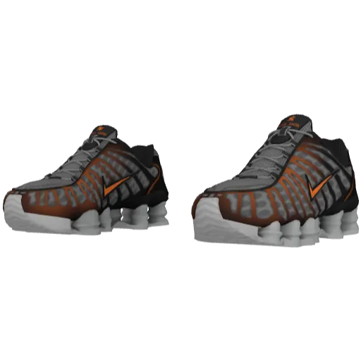 Nike Shox - Черно-розовый (6)