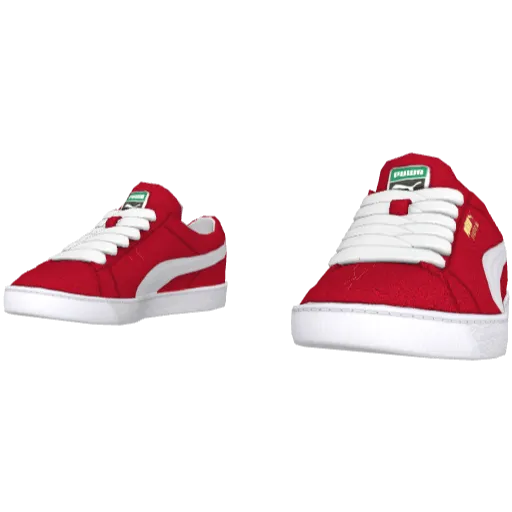 Красные кеды PUWA