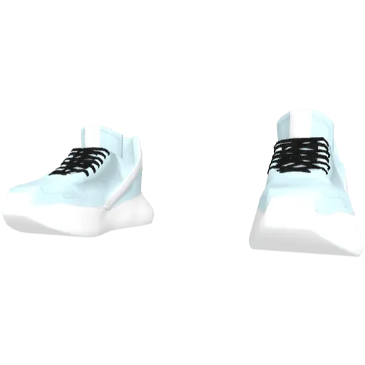 Голубые кроссовки Rick Onens