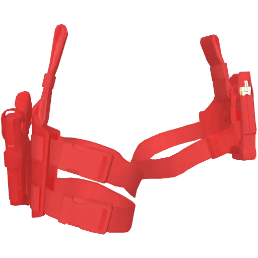 Красная кобура на две ноги