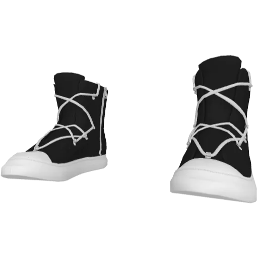 Черные кеды Rick Onens Hexagram