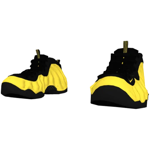 Черно-желтые кроссовки Johnson