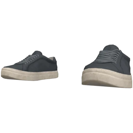 Темно-серые классические кеды