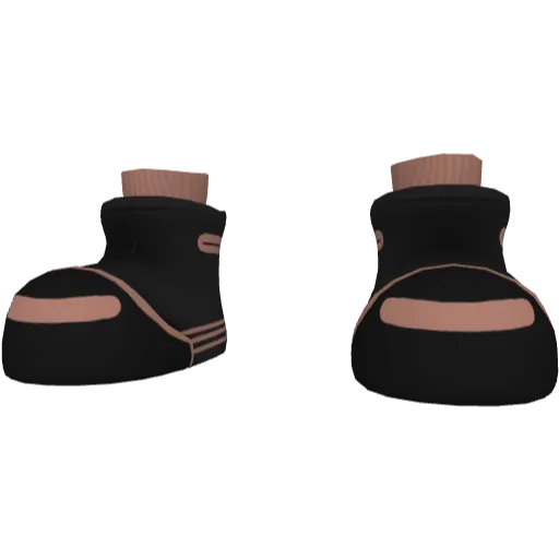 Черные большие ботинки