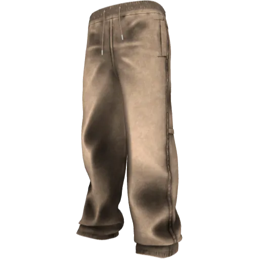 Белые широкие джинсы