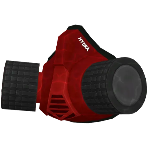 Красный распиратор Hydra