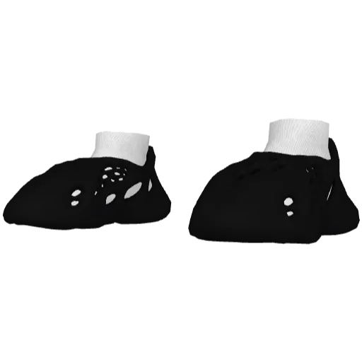 Черные кроссовки Abibas Yeez Foam