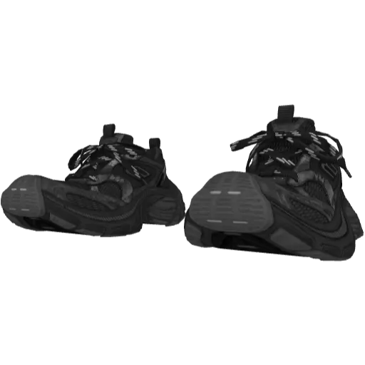 Черные кроссовки Balemciaga 10XL