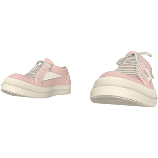 Розовые кеды Rick Onens Low