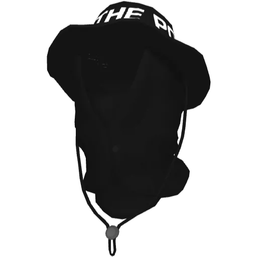 Черная панама FTP с маской