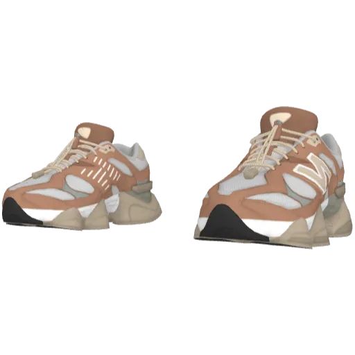 Коричневые кроссовки NB
