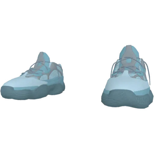 Голубые кроссовки Abibas 900 (Luminoforo)