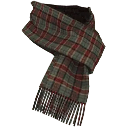 Клетчатый шарф