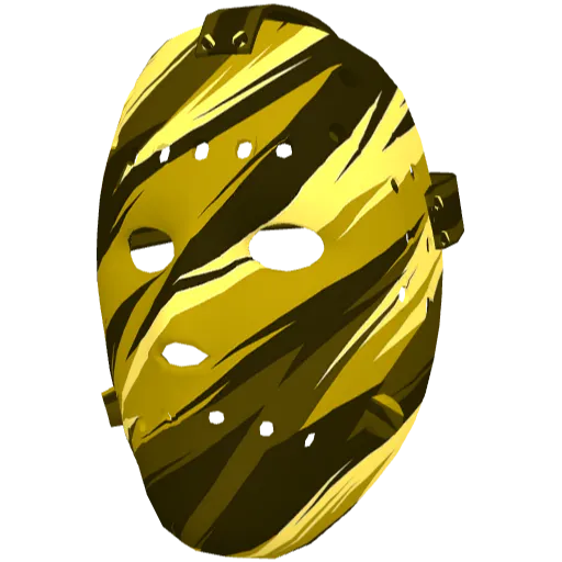 Жёлтая хоккейная маска