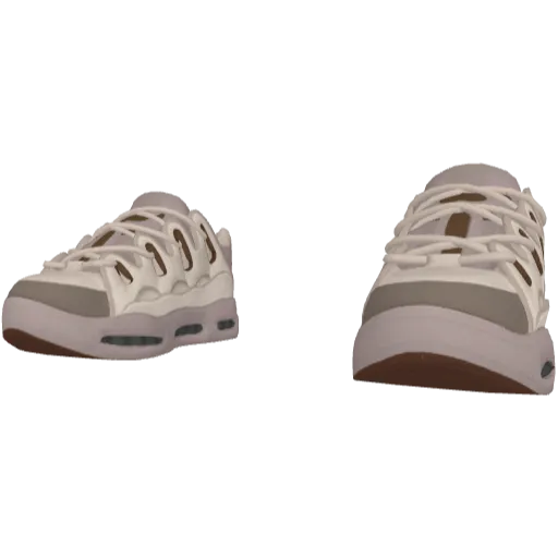 Песочные дутые кеды D3 (Luminoforo)