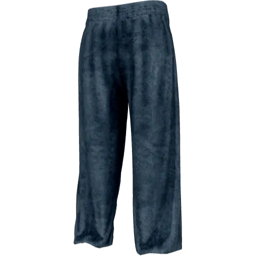 Синие бархатные штаны