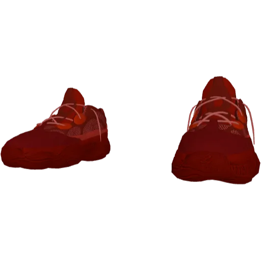 Красные кроссовки Abibas 900 (Luminoforo)