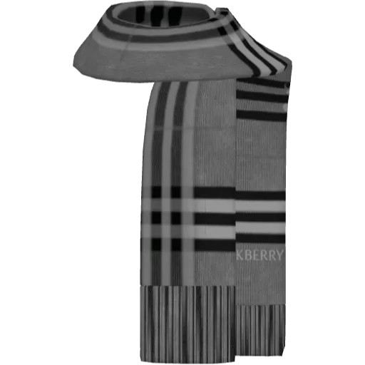 Серый шарф Blackberry