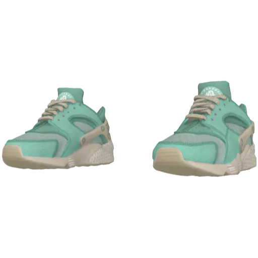 Бирюзовые кроссовки Huagachi