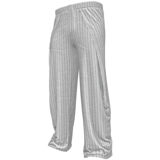 Белые атласные штаны