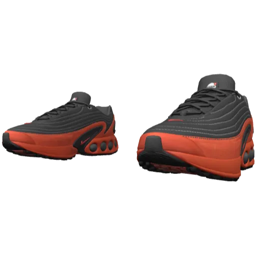 Серые кроссовки Nice Flow TN с оранжевыми вставками