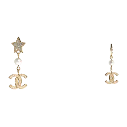 Золотые серьги Chanel
