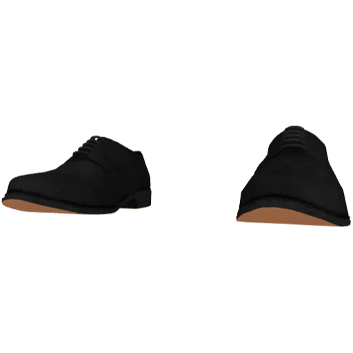 Черные строгие туфли