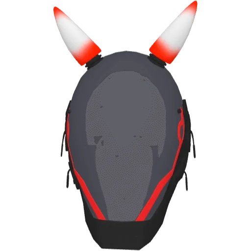 Красная маска с рогами (Luminoforo)