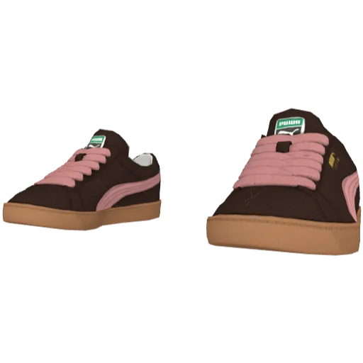 Коричневые кеды PUWA