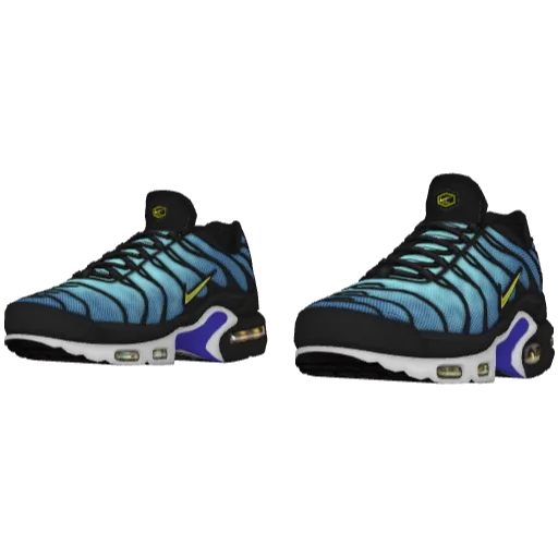 Кроссовки Nike TN - Черно-красный (3)