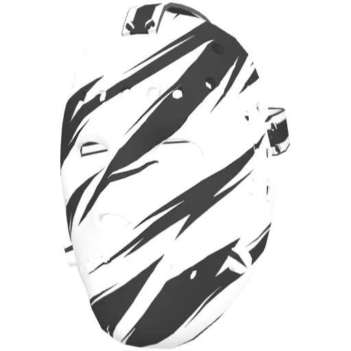 Белая хоккейная маска