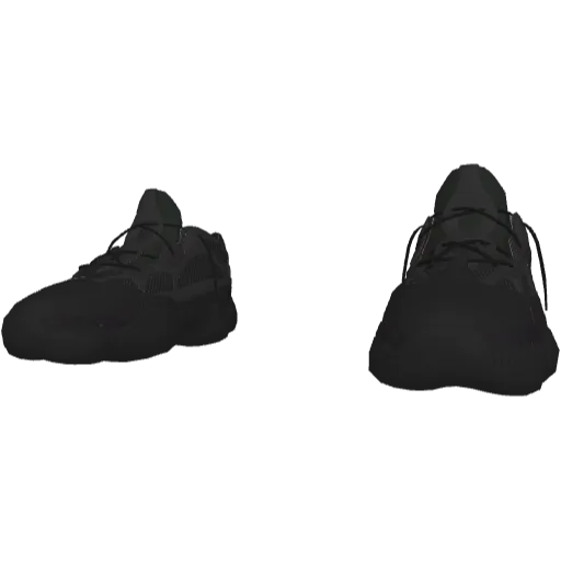 Черные кроссовки Abibas 900 (Luminoforo)