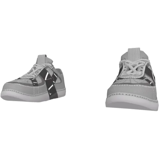 Черные кроссовки VLTO