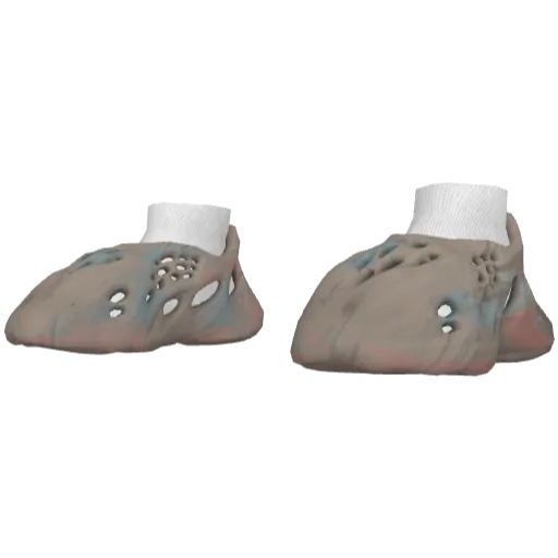 Бежевые кроссовки Abibas Yeez Foam