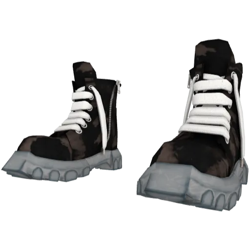 Леопардовые ботинки Rick Onens